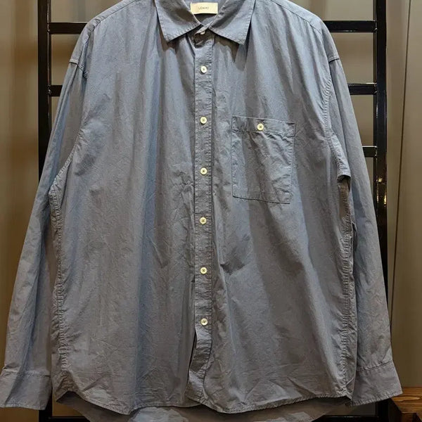 [BUNJANG] LEMAY Oversized Pocket Shirt / [FREE] 르메이 LEMAY 오버핏 포켓 셔츠 2.9