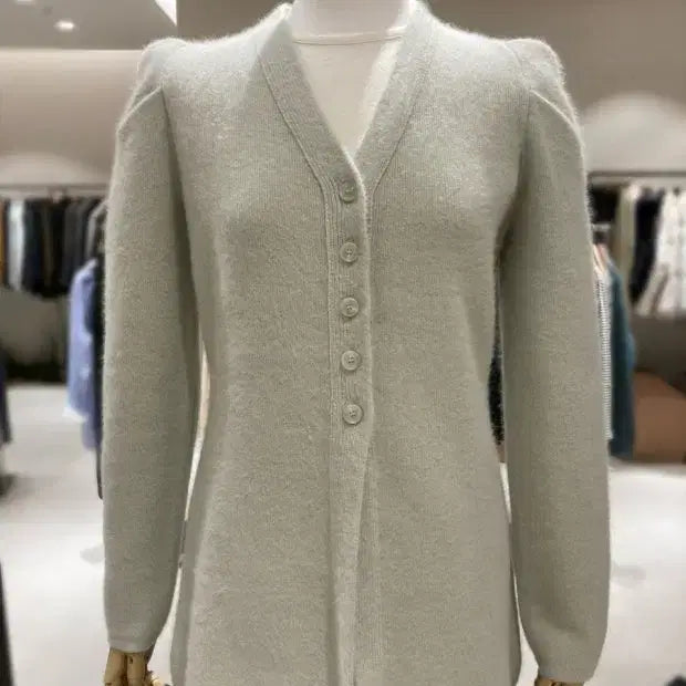 [BUNJANG] On&On Angora Puff Cardigan Size 85 / 24 온앤온 앙고라 퍼프 가디건 85