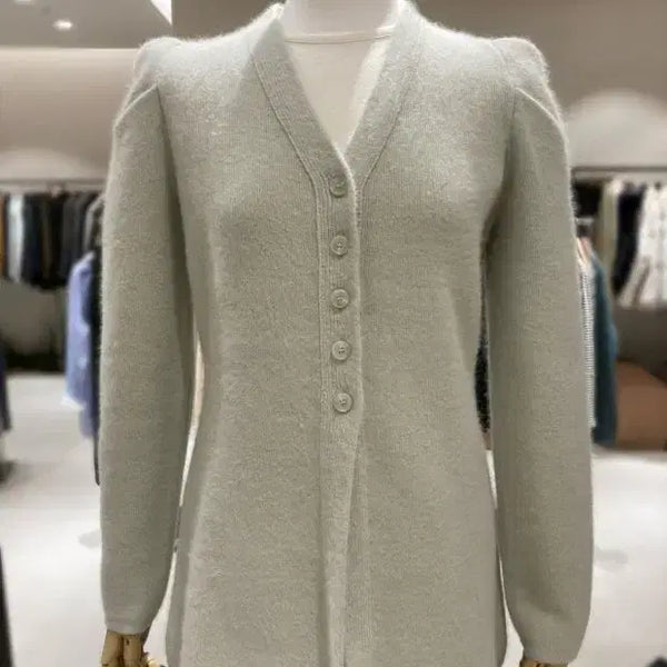 [BUNJANG] On&On Angora Puff Cardigan Size 85 / 24 온앤온 앙고라 퍼프 가디건 85