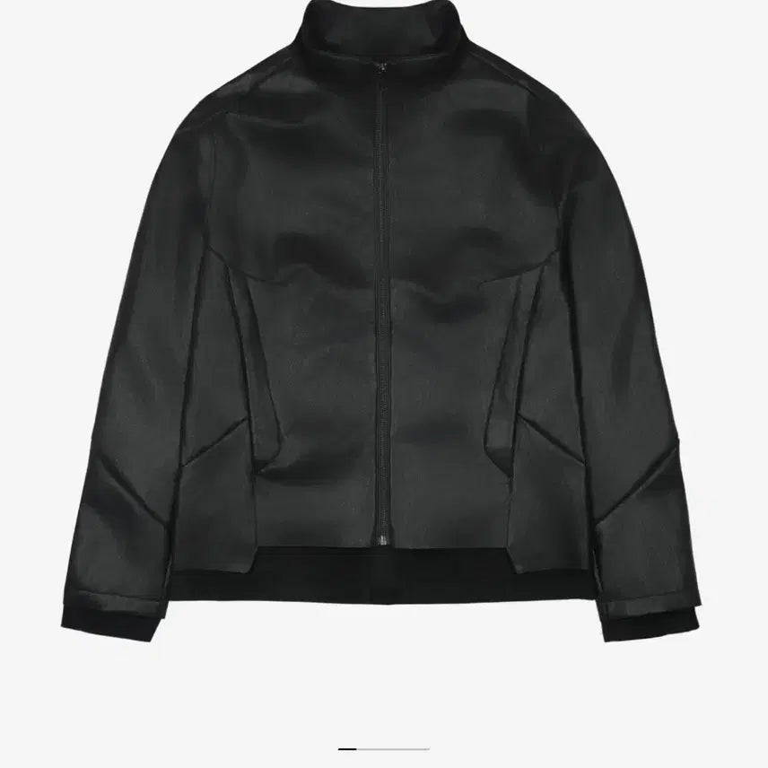 [BUNJANG] Sansan Gear Oblique Leather Jacket Black / (사이즈2)산산기어 오블리크 레더 가죽 자켓 블랙 새제품 팝니다