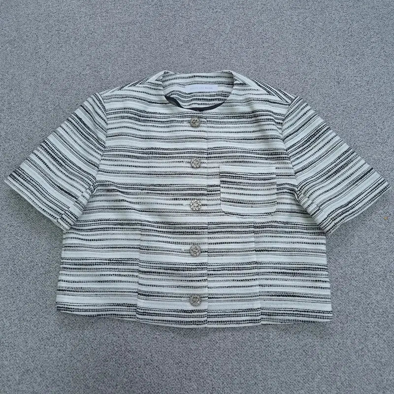 [BUNJANG] 89 Olive des Olive Short Sleeve Jacket / 89 올리브데올리브 반팔 자켓 | 0904B42