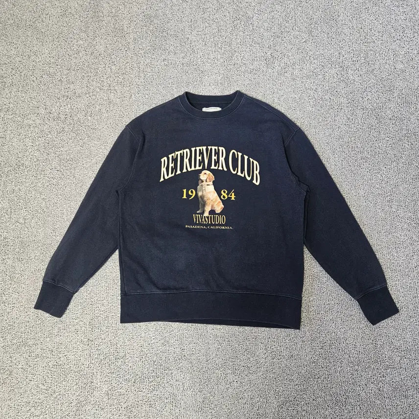 [BUNJANG] vivastudio Retriever Crewneck Sweatshirt / M 비바스튜디오 리트리버 크루넥 맨투맨 0904