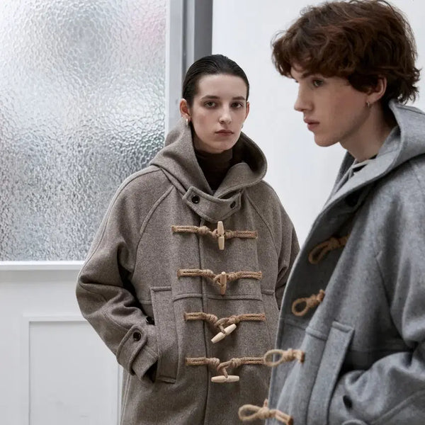 [BUNJANG] Marithe Francois Girbaud Hoodie Duffle Coat M / 마리떼 프랑소와저버 후디 더플 코트 M