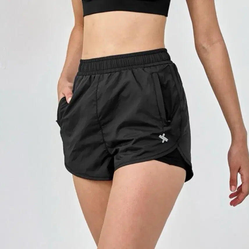 [BUNJANG] XEXYMIX Multiway Two-in-One Shorts Black / 젝시믹스 멀티웨이 투인원 쇼츠