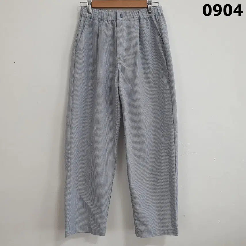 [BUNJANG] Hideout Stripe Pattern Cotton Pants - Size M / 하이드아웃 스트라이프 패턴 바지 m