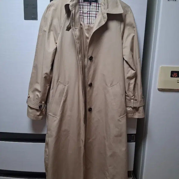 [BUNJANG] Kenneth Cole Trench Coat Beige (Size 55) / 케네스콜 트렌치 코트 베이지(55)