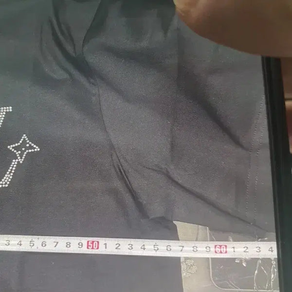 [BUNJANG] Black Cubic Short Sleeve T-Shirt / 티셔츠