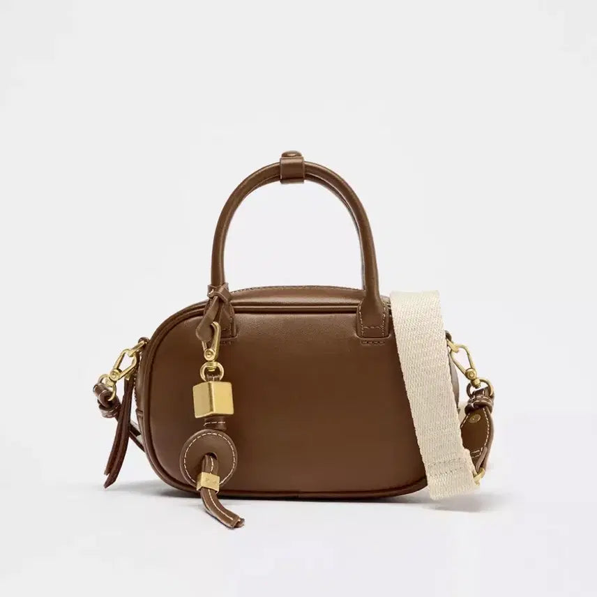 [BUNJANG] Zara Topstitching Mini Bag / 자라 톱스티칭 미니 백