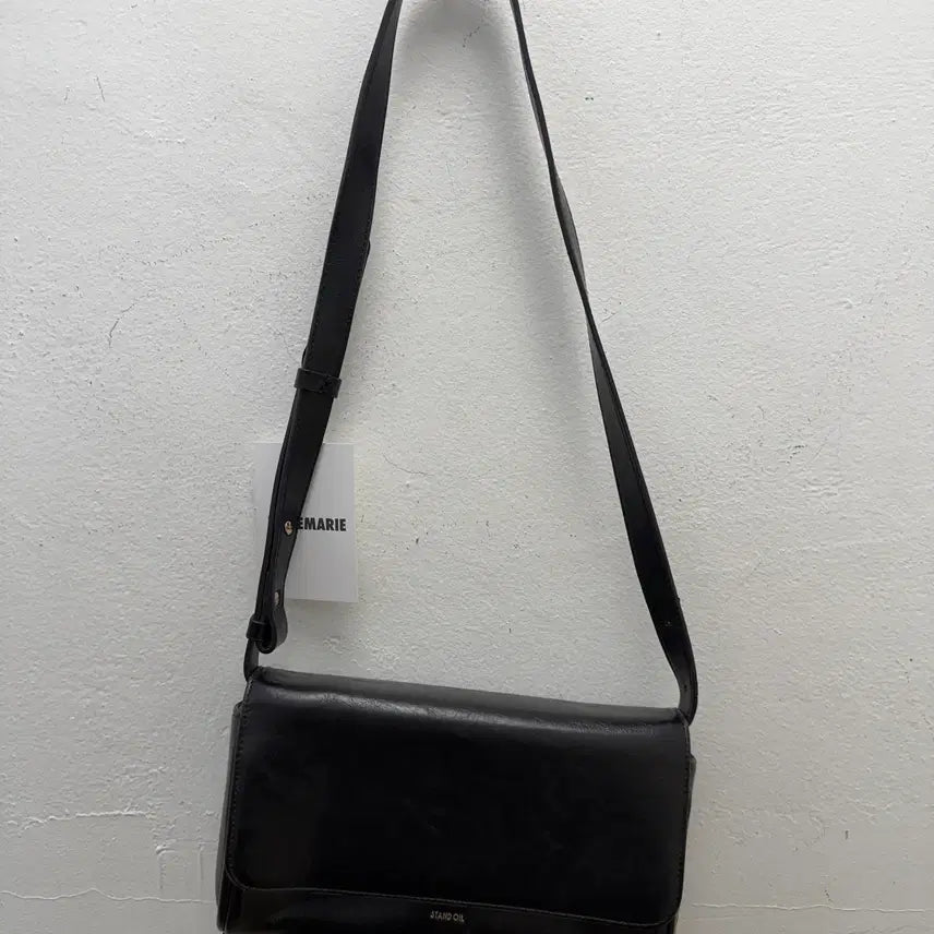 [BUNJANG] Stand Oil Post Bag Black / 스탠드오일 포스트백 블랙