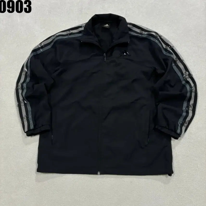 [BUNJANG] Adidas 3-Stripes Track Jacket Black / 아디다스 삼선 트랙 자켓 블랙 100