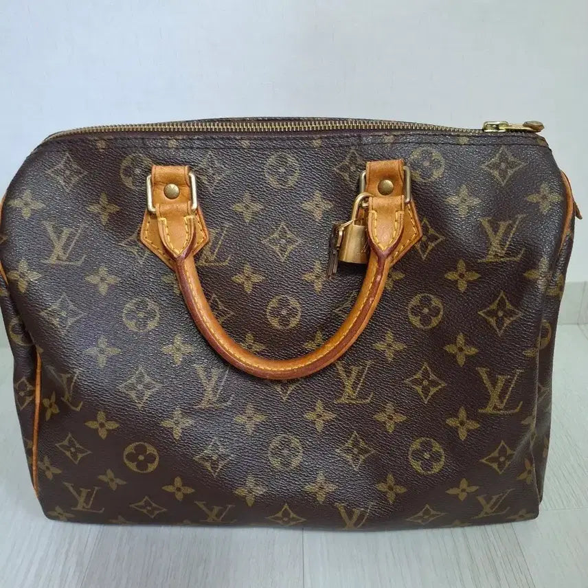 [BUNJANG] Louis Vuitton Speedy 25 Monogram Tote Bag / 루이비통 스피디 25 모노그램 토트백