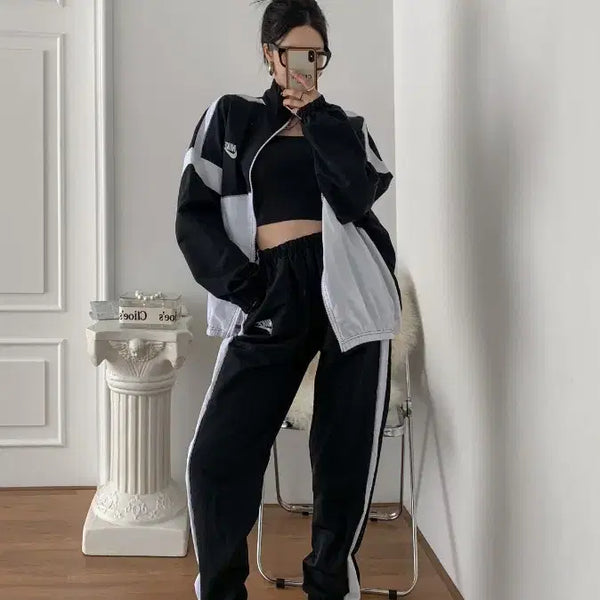 [BUNJANG] Replique Windbreaker Set / 리플키-바람막이SET