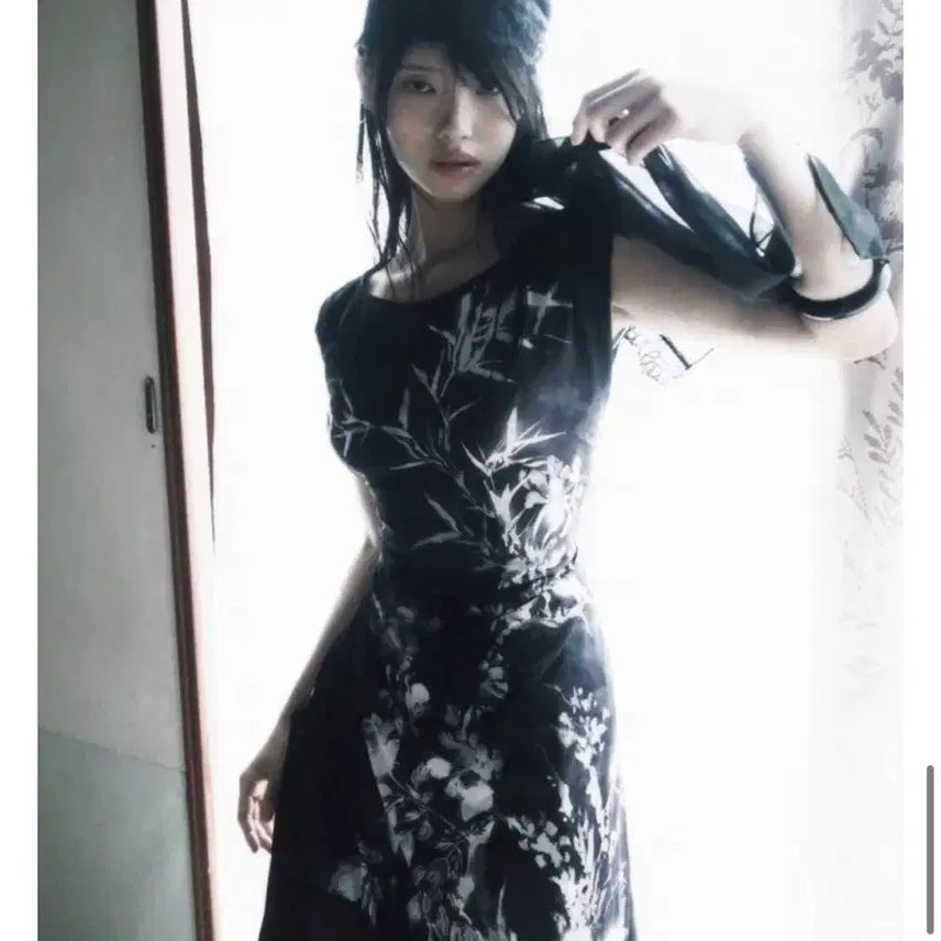 [BUNJANG] Embroidered Vest Dress / 한땀한땀 배자 원피스