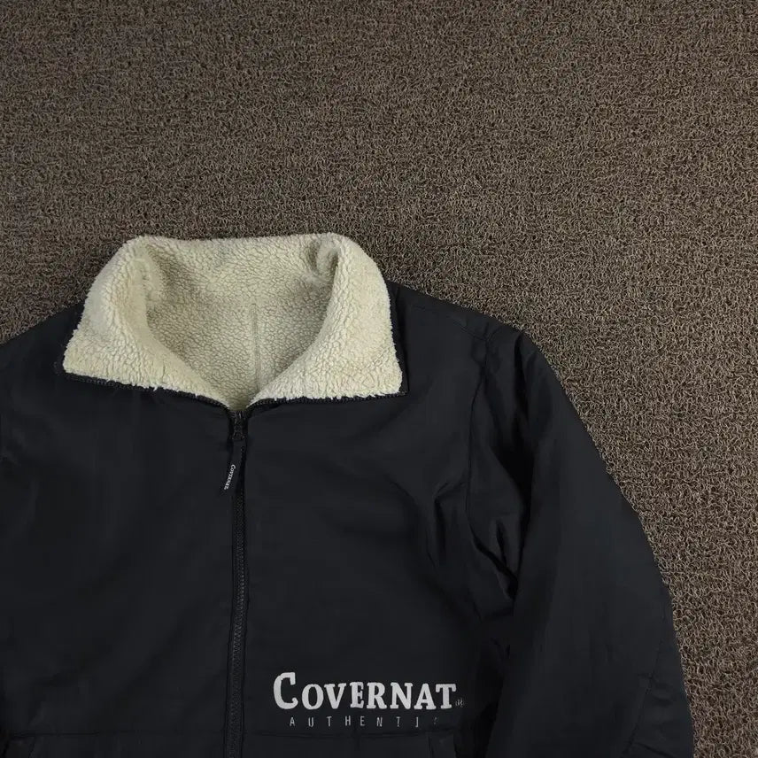 [BUNJANG] Covernat Reversible Sherpa Fleece Jacket / 커버낫 양면 쉐르파 플리스 자켓