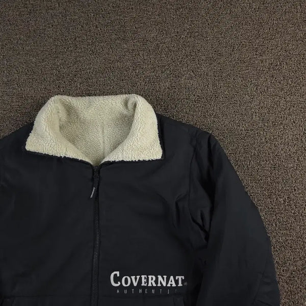 [BUNJANG] Covernat Reversible Sherpa Fleece Jacket / 커버낫 양면 쉐르파 플리스 자켓