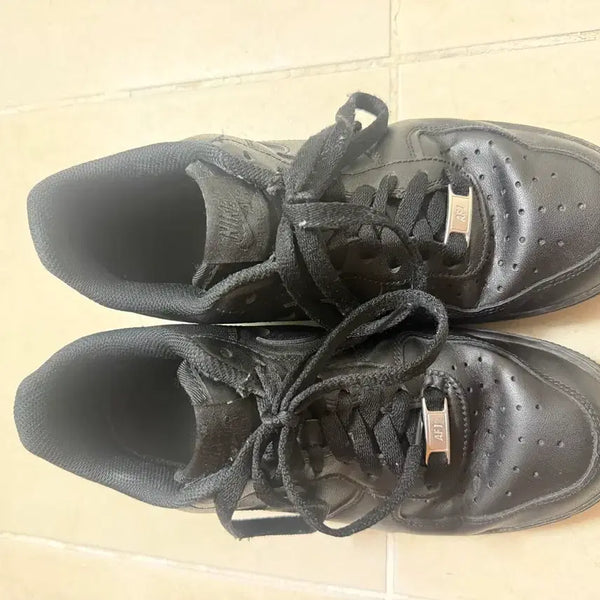 [BUNJANG] Nike Air Force 1 Low Black / 나이키 에어포스 로우 블랙260
