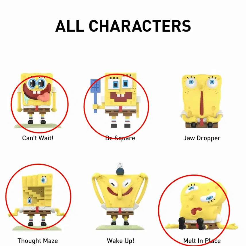 [BUNJANG] Pop Mart SpongeBob "No Way!" Series Bundle Set (Sealed) / (팝나우/미개봉/일괄) 팝마트 스폰지밥 말도 안 돼! 시리즈 일괄 판매