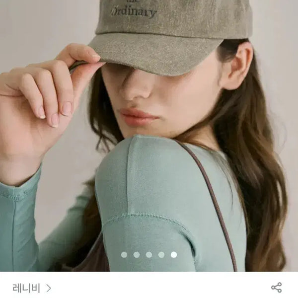 [BUNJANG] Lenibe Black Denim Lightweight Comfortable Baseball Cap / 레니비 가볍고 안더운 흑청 볼캡