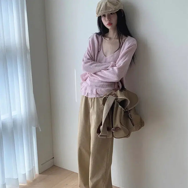 [BUNJANG] Maybe Baby Weight Pants Beige / 메이비베이비 Weight Pants 베이지