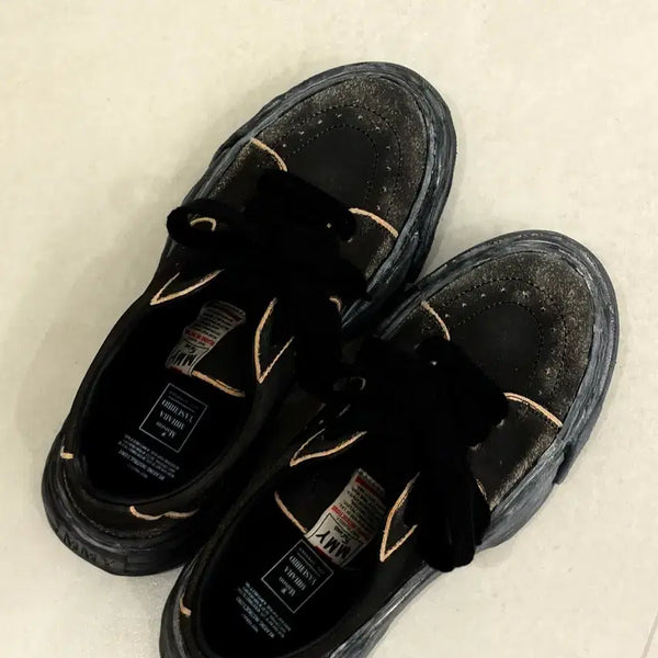 [BUNJANG] Mihara Yasuhiro Eric Black Suede Boots / 미하라야스히로 에릭 블랙 스웨이드 43