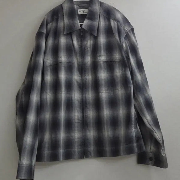 [BUNJANG] Roughside Cyclist Jacket Moonlight Check / 러프사이드 사이클리스트 재킷 문라이트 체크