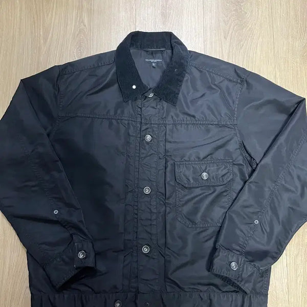 [BUNJANG] Engineered Garments Satin Nylon Flight Trucker Jacket / [L] 엔지니어드가먼츠 사틴 나일론 플라이트 트러커 자켓