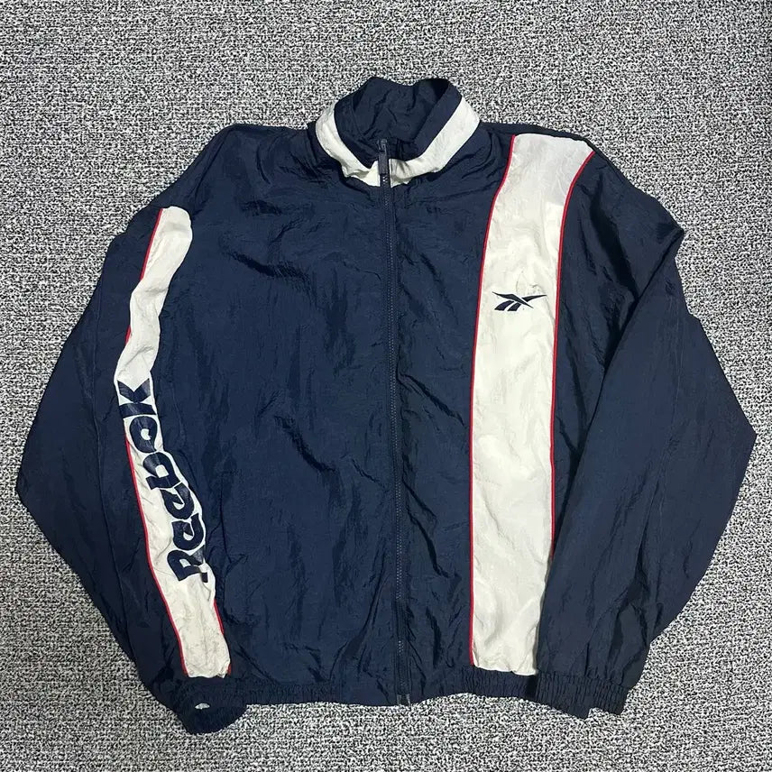 [BUNJANG] Reebok Old School Windbreaker Jacket / (L) 리복 올드스쿨 바람막이