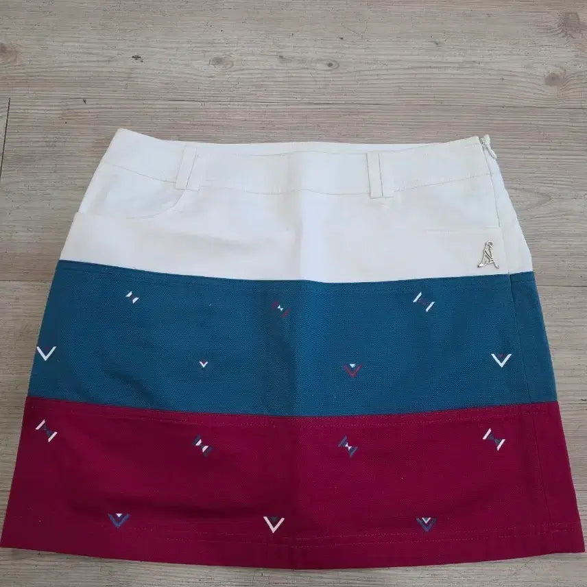 [BUNJANG] PING Golf Color-Blocked Pattern Golf Skirt / PING GOLF 골프 스커트 67 26~7인치