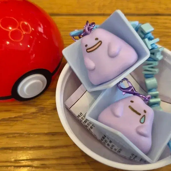 [BUNJANG] Pokemon Metamong Playground Gacha String Keychain / 포켓몬 팝업 메타몽 키링 가챠