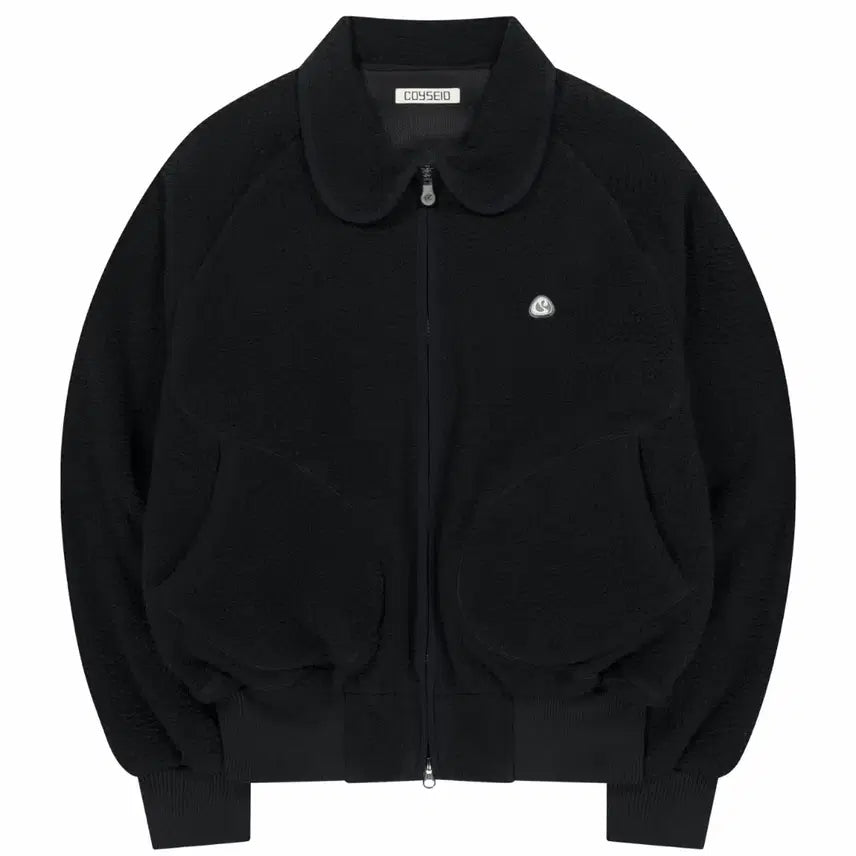 [BUNJANG] KOSEIDO Fleece Jacket Black / 코이세이도 플리스 자켓 블랙