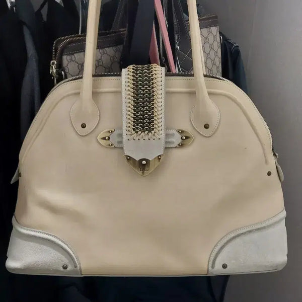 [BUNJANG] Dior Lambskin Shoulder Bag Beige / 디올 숄더백