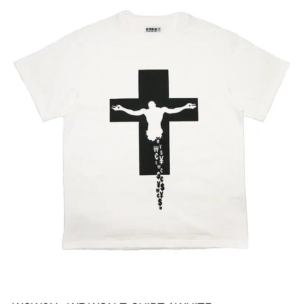 [BUNJANG] EMEW WE Collection T-Shirt White / EMEW WE WON T-SHIRT / WHITE