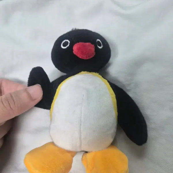 [BUNJANG] Pingu Plush Keychain / 핑구 봉제 인형 키링