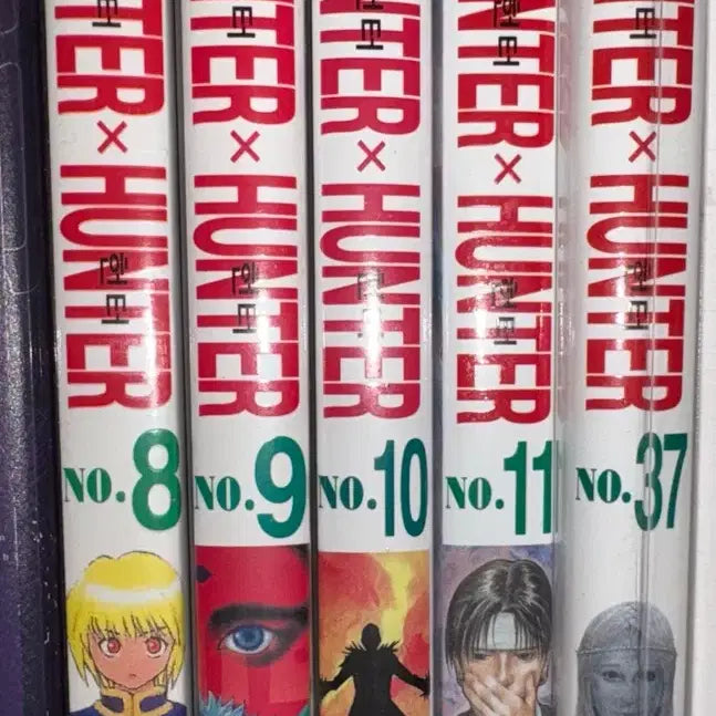 [BUNJANG] Hunter x Hunter Manga Volume Bundle (8-11, 37) / 헌터헌터 만화책 8,9,10,11,37 일괄 판매