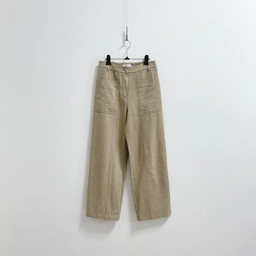 [BUNJANG] mohan Cotton Beige Pants / 모한 mohan 코튼 베이지 팬츠