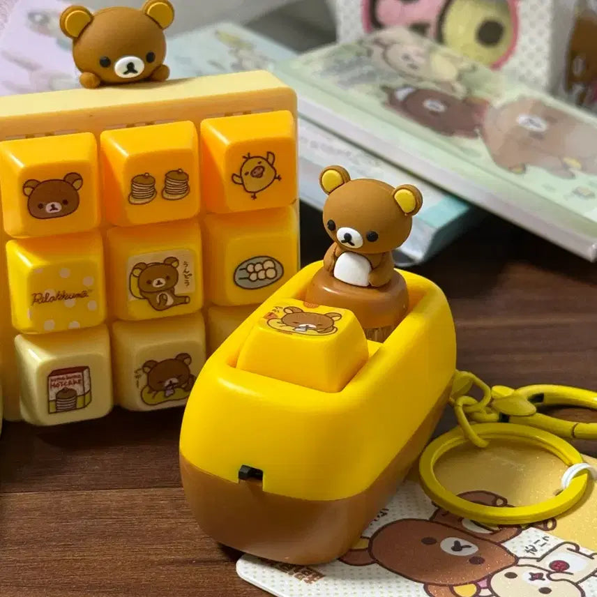 [BUNJANG] Lyric Kuma Keycap Keyring / 리릭쿠마 키캡 키링