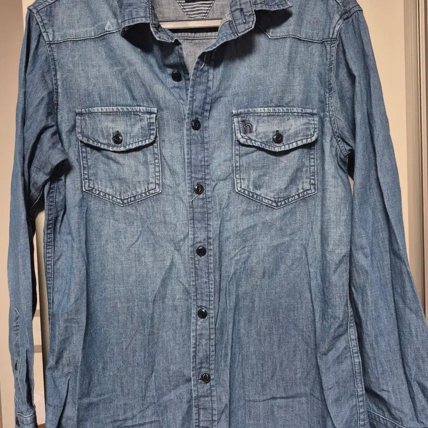 [BUNJANG] HAZZYS Denim Shirt Size 100 / 해지스 청남방 데님셔츠 100사이즈 판매합니다