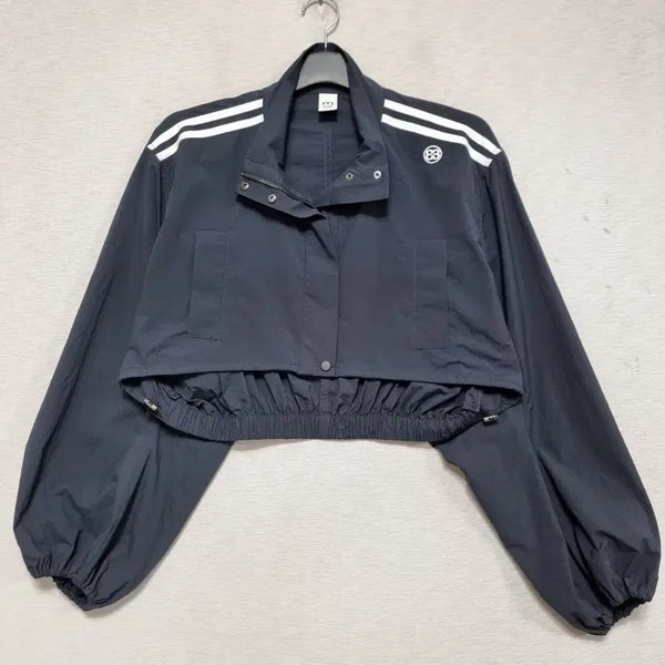 [BUNJANG] ENOR Double Strip String Crop Jacket / 엔오르 더블 스트립 스트링 크롭자켓 여자55ㅡ66사이즈ㅡ0417ㅁㅁ
