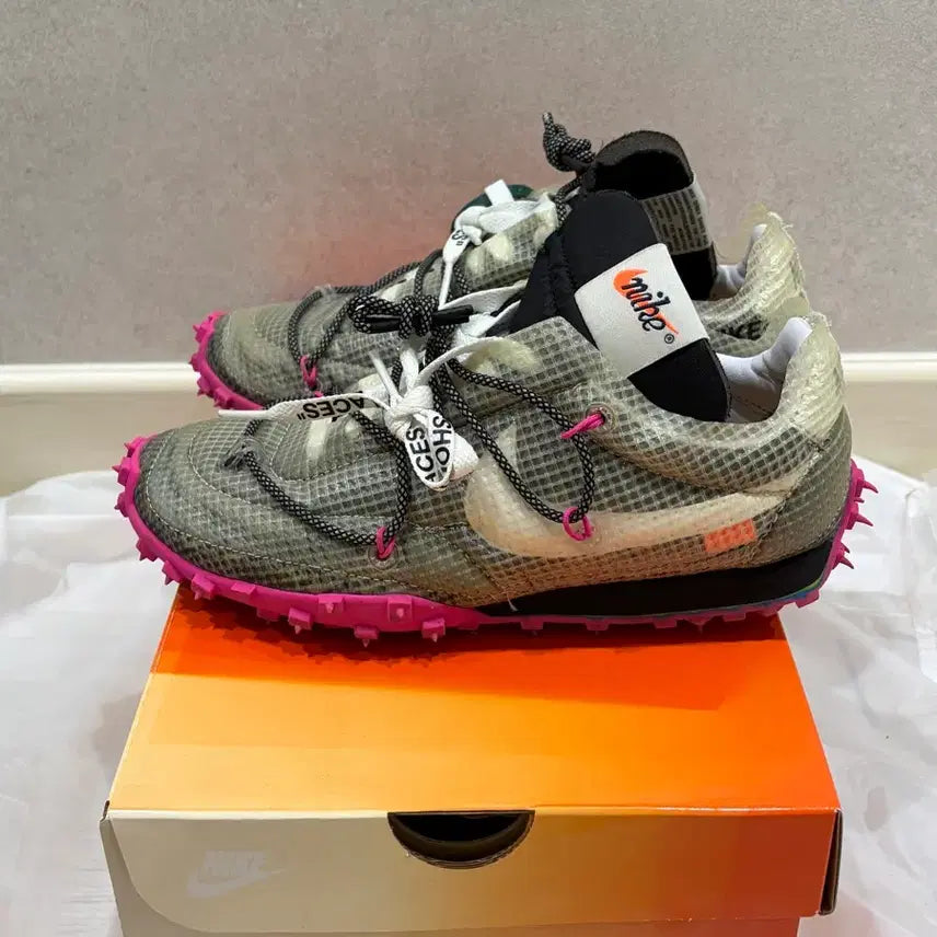 [BUNJANG] Nike Off-White Waffle Racer / 오프화이트 와플레이서