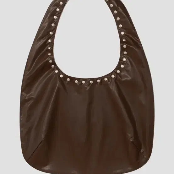 [BUNJANG] Polysoom Studded Leather Shoulder Bag / POLYSOOEM 폴리수엠 스터드 가방 레더 숄더백