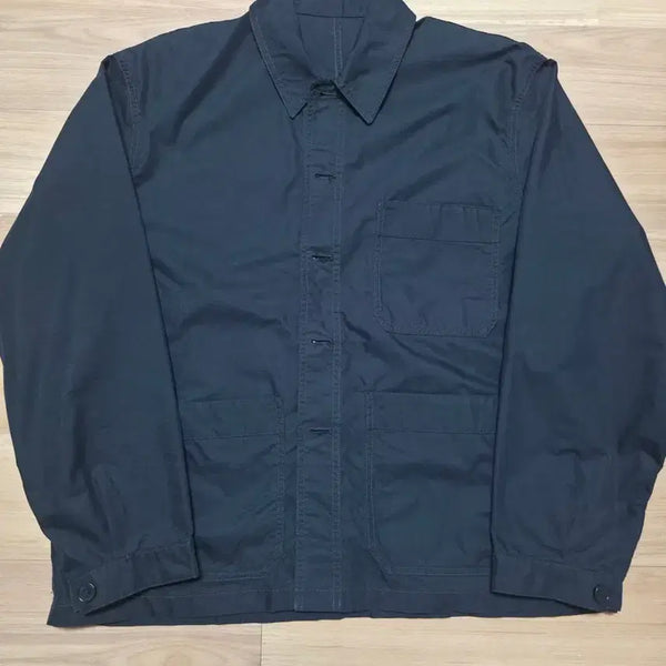 [BUNJANG] Steadyweare Light Work Shirt Jacket Black / 스테디에브리웨어 라이트 워크 셔츠 자켓 블랙