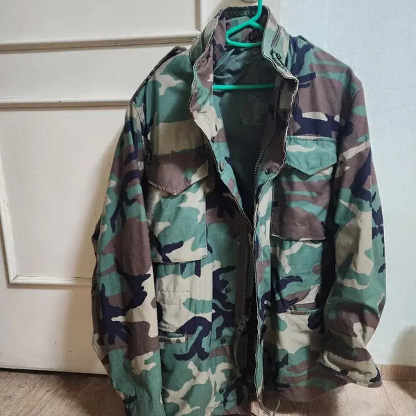 [BUNJANG] US Woodland Camo Field Jacket / 미군 우드랜드 카모 야상 자켓