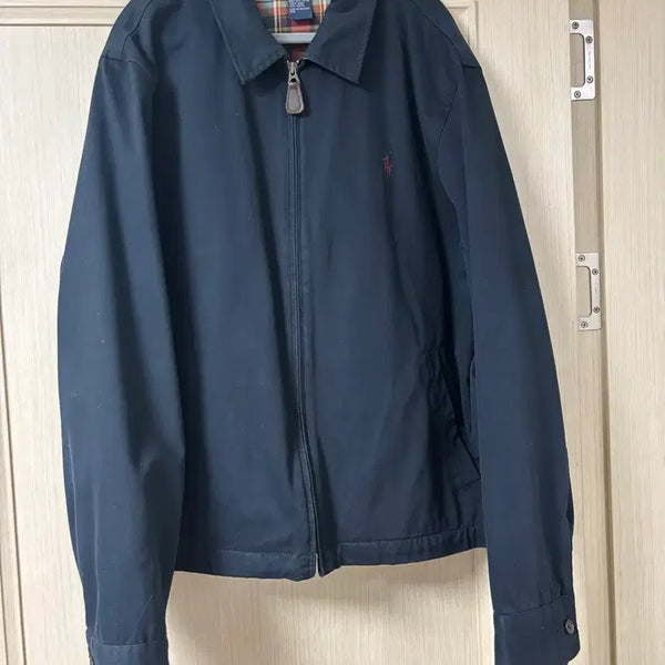 [BUNJANG] Polo Cotton Blouson Jacket L / 폴로 코튼 블루종 자켓 L