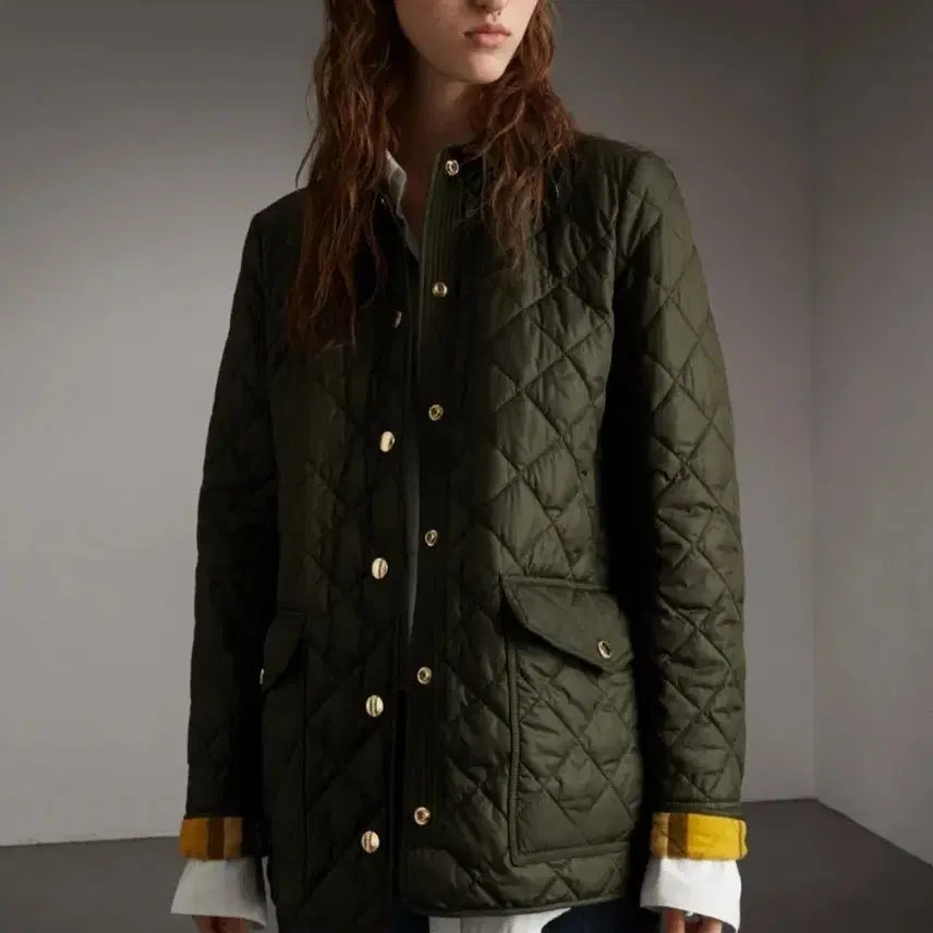 [BUNJANG] Burberry Westbridge Quilted Jacket / 버버리 신형웨스트브릿지 퀼티드  거의 새거라보심되요55~66