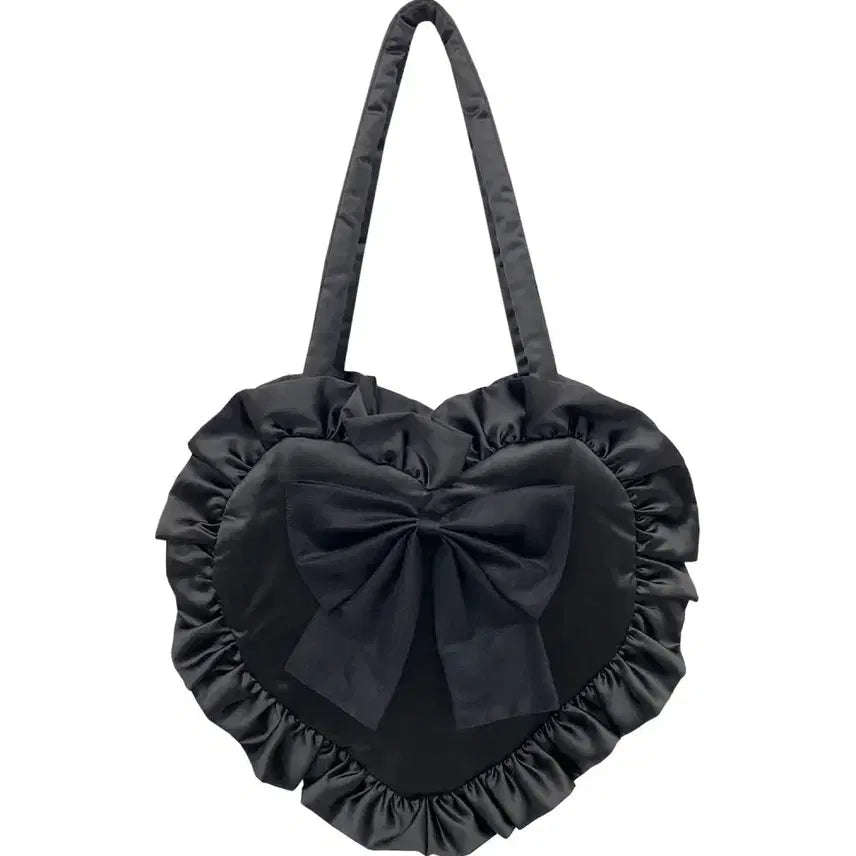 [BUNJANG] Honey Cinnamon Heart Tote Bag / 허니시나몬 하트 토트백 가방 양지뢰 양산형 지뢰계 일브