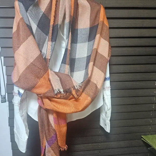 [BUNJANG] Burberry Authentic Check Scarf / 버버리 정품 체크 머플러