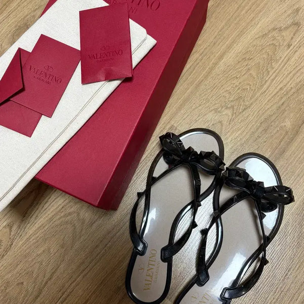 [BUNJANG] Valentino Rockstud Jelly Slides Size 36 / 발렌티노 락스터드 젤리 쪼리 36