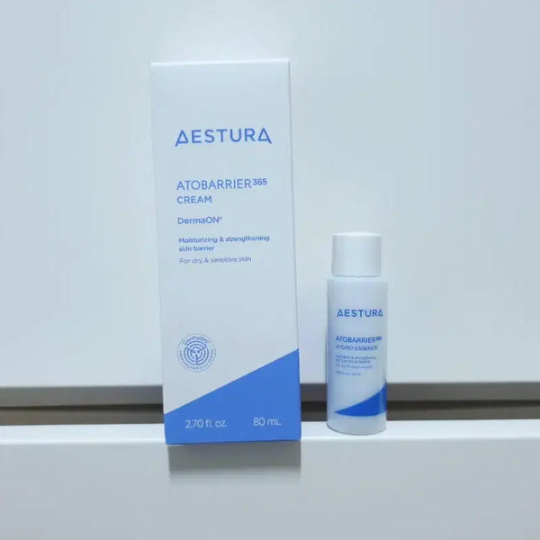 [BUNJANG] AESTURA Atobarrier 365 Cream 80ml + Essence 25ml (Gift) / 에스트라 아토베리어 365 크림 80ml (증정) 에센스