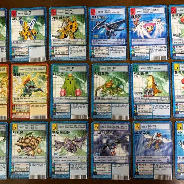 [BUNJANG] Classic Digimon Card Bundle Set / 고전 구 디지몬 카드