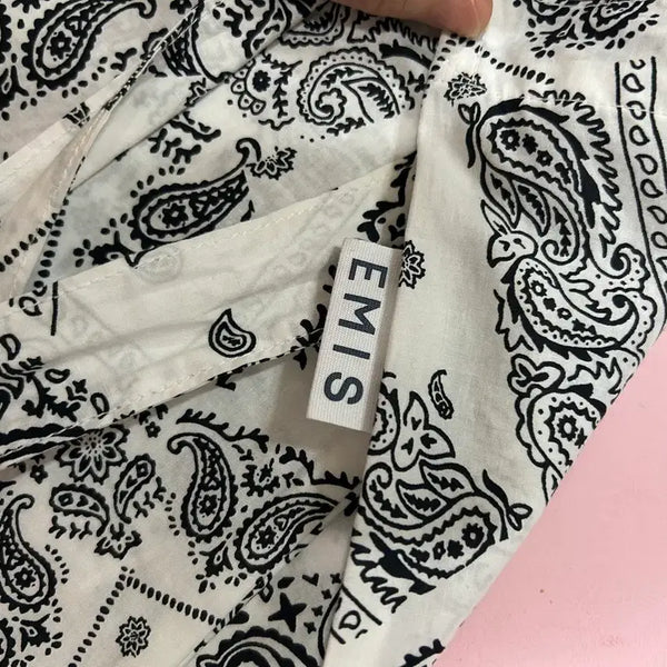 [BUNJANG] IMZ Eco Bag Paisley Pattern / 한번사용 이미스에코백